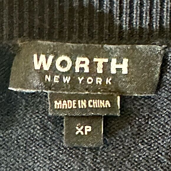 Worth New York Silk Cotton Blend Sweater Set Sz XS/S - Picture 2 of 9